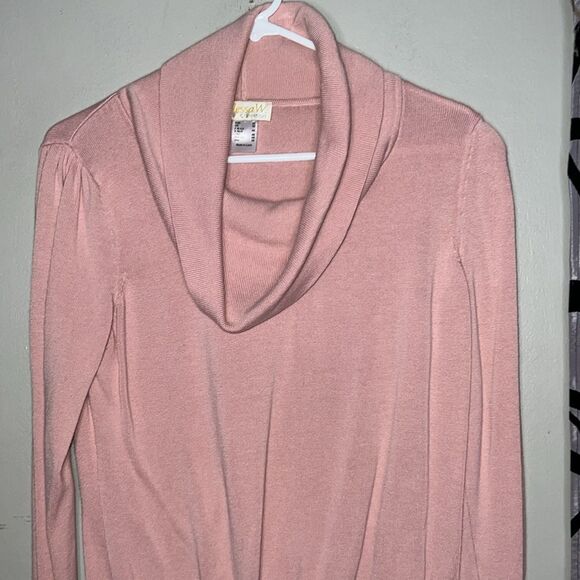 Alessa W Collection Cowl Neck Sweater - Picture 2 of 12